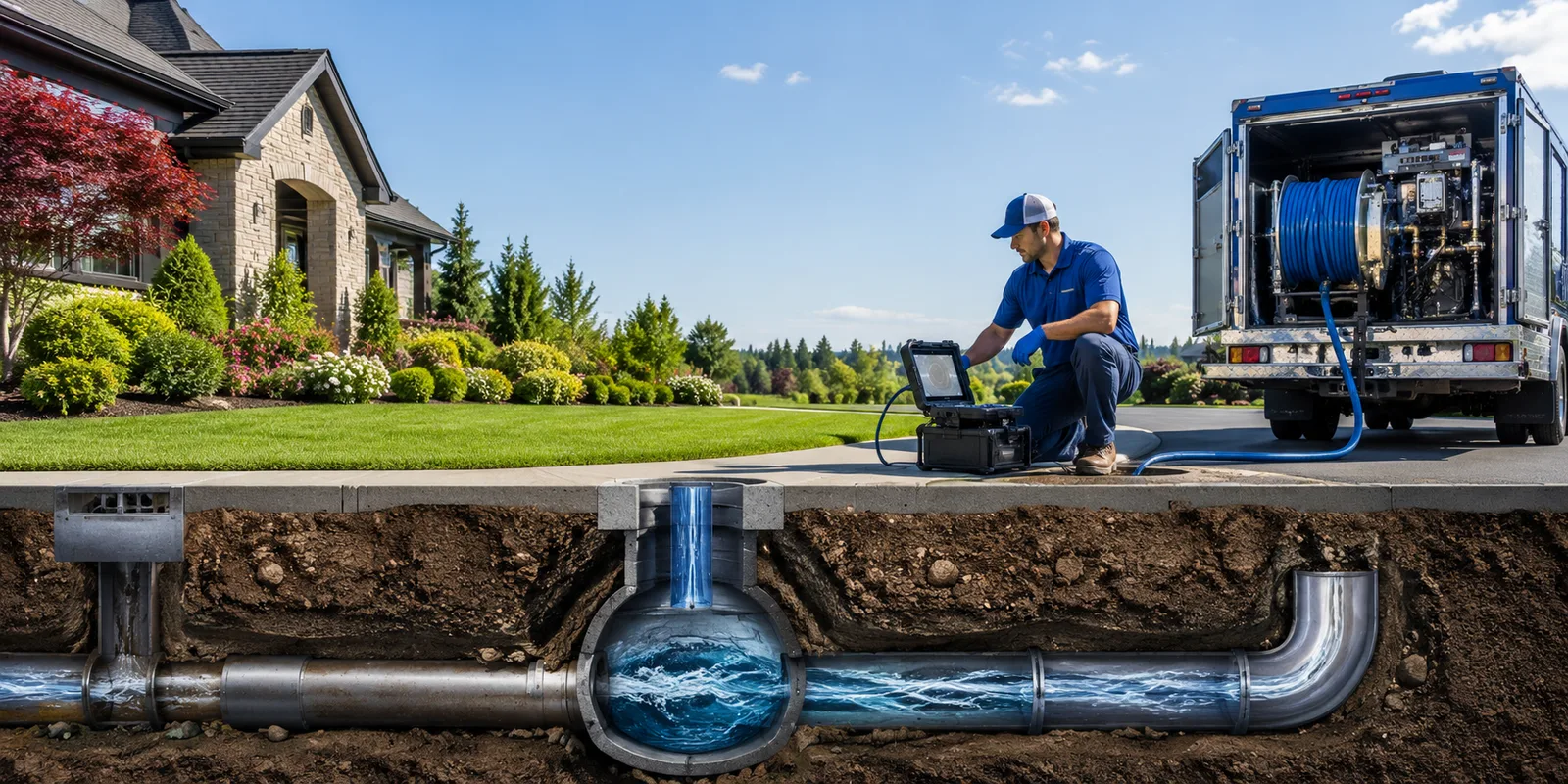 Drainage restoration information for Fort Hill, PA